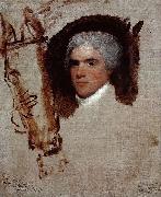 Gilbert Stuart John Bill Ricketts, also identified as, Breschard, the Circus Rider oil